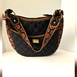 Cinda b Quilted Shoulder Bag‎